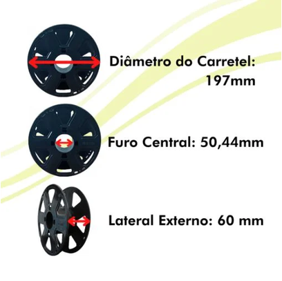 Imagem 4 de Filamento PLA Branco 1Kg