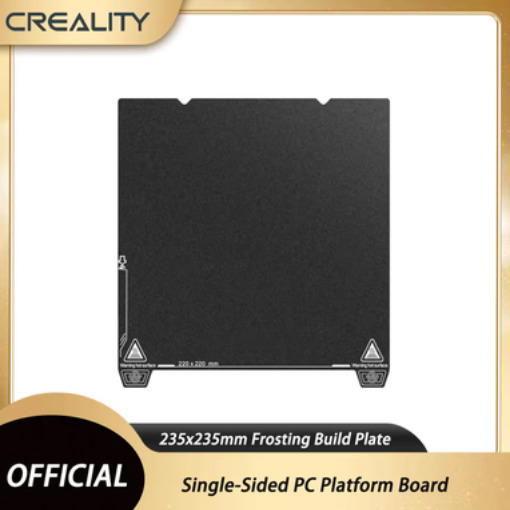 Imagem 3 de Base PEI para Ender3 V3 SE - Placa de Construção Fosca - 235x235mm