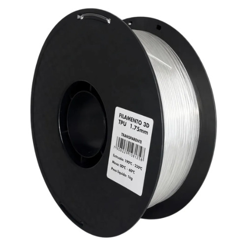 Master Print - Filamento TPU NATURAL TRANSPARENTE 1KG (1.75MM)