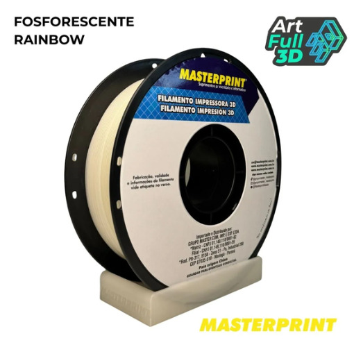Master Print - Filamento PLA FOSFORESCENTE RAINBOW 1KG (1.75MM)