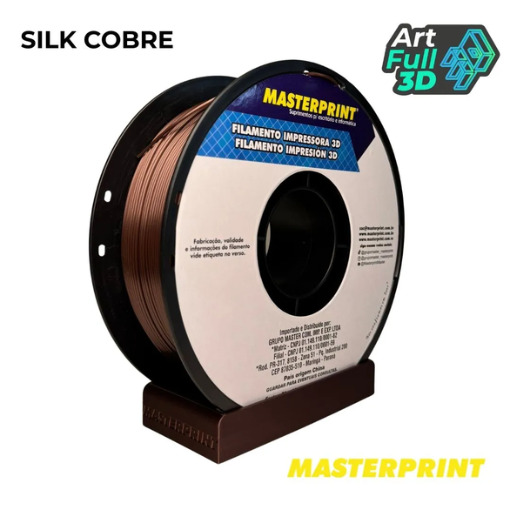 Master Print - Filamento PLA SILK COBRE 1KG (1.75MM)