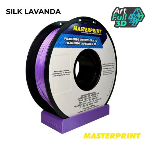 Master Print - Filamento PLA SILK LAVANDA 1KG (1.75MM)