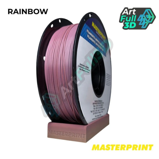Master Print - Filamento PLA RAINBOW - 1KG (1.75MM)