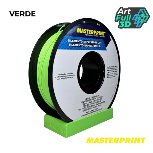 Master Print - Filamento PLA VERDE - 1KG (1.75MM)