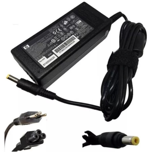 Carregador Notebook HP Amarelo 19V