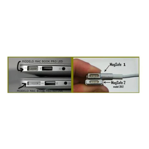 Imagem 4 de Carregador Notebook MACBOOK 80W MagSafe 1